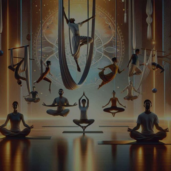 Comment les exercices de yoga aérien peuvent-ils améliorer la flexibilité et la force des acrobates aériens?