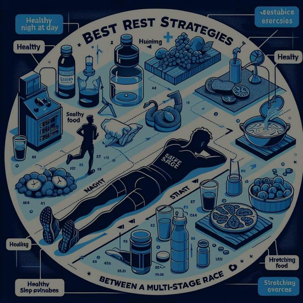 Quelles sont les meilleures stratégies de repos entre des étapes d'une course par étapes?